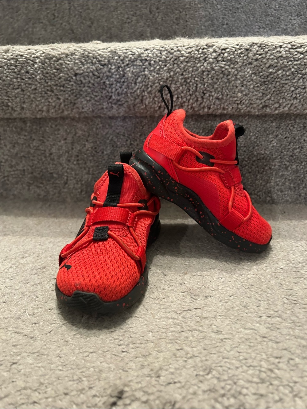 Toddler Red Puma Sneakers Size 5